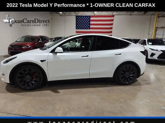TESLA MODEL Y 2022 7SAYGDEF8NF467326 image